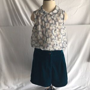 Girls two piece shorts outfit sz6-7yrs